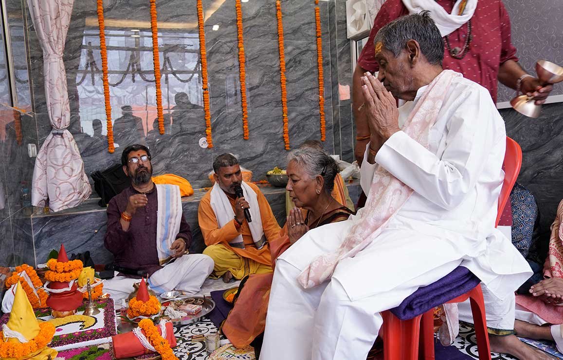 Sacred Inauguration of Siddhivinayak Murti — photo 6